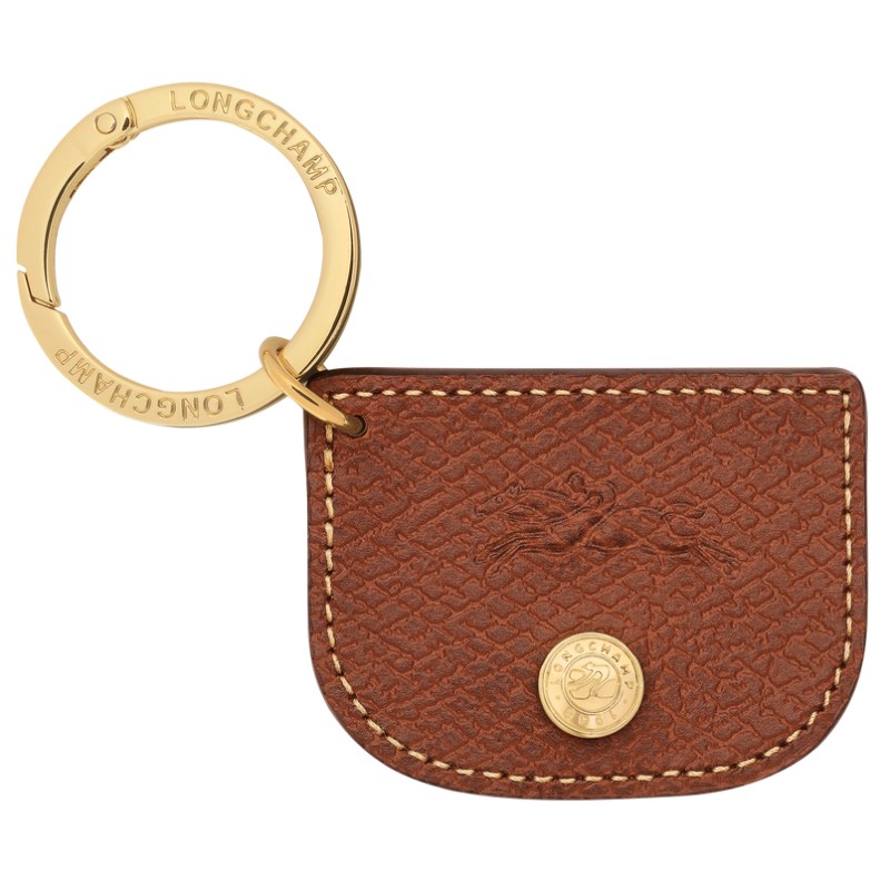 LONGCHAMP ÉPURE PORTE-CLÉS BRUN LONGCHAMP ÉPURE PORTE-CLÉS BRUN