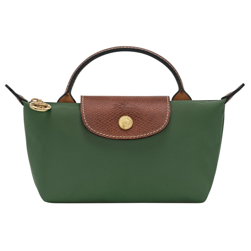LONGCHAMP LE PLIAGE ORIGINAL TROUSSE COSMÉTIQUE AVEC POIGNÉE VERT ANGLAIS LONGCHAMP LE PLIAGE ORIGINAL TROUSSE COSMÉTIQUE AVEC POIGNÉE VERT ANGLAIS