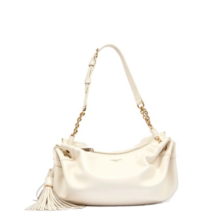 SAC PORTÉ CROISÉ ZIPPÉ S MABELLE DE LANCEL NEIGE