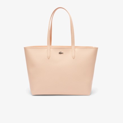 SAC CABAS ZIPPÉ ANNA AGORA LATTE LACOSTE