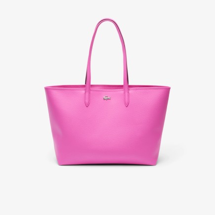 SAC CABAS ZIPPÉ ANNA MALVA NOIR LACOSTE