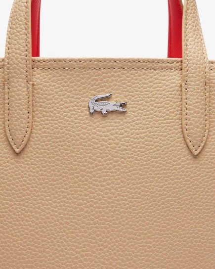 SAC CABAS VERTICAL RÉVERSIBLE VIENNOIS GRENADINE LACOSTE