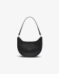 SAC LUNE CHANTACO EN CUIR NOIR LACOSTE