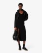 SAC LUNE CHANTACO EN CUIR NOIR LACOSTE