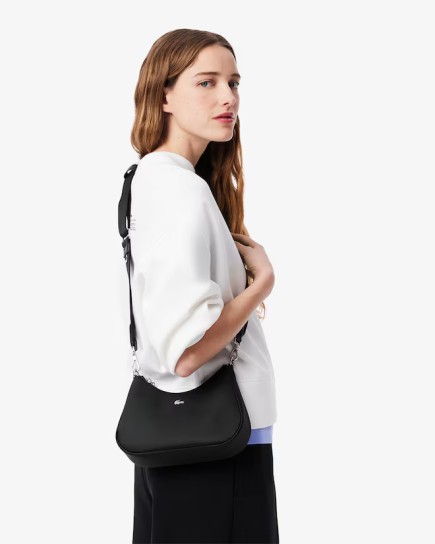 SAC ÉPAULE DAILY CITY NOIR LACOSTE