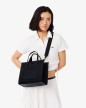 PETIT SAC À MAIN CHANTACO EN CUIR NOIR LACOSTE PETIT SAC À MAIN CHANTACO EN CUIR NOIR LACOSTE