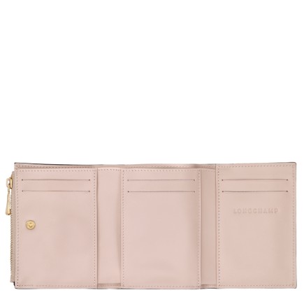 LONGCHAMP ÉPURE TIMELESS PORTEFEUILLE COMPACT PÉTALE