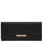 LONGCHAMP LE ROSEAU SLEEK PORTEFEUILLE LONG À RABAT NOIR LONGCHAMP LE ROSEAU SLEEK PORTEFEUILLE LONG À RABAT NOIR