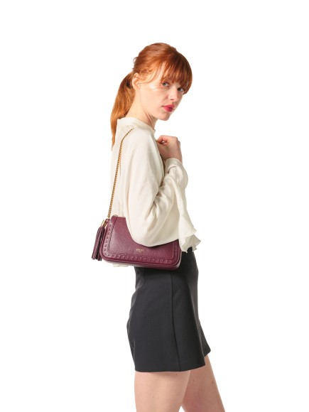 POCHETTE CHAINE PREMIER FLIRT CASSIS LANCEL