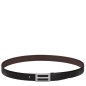 LONGCHAMP COFFRET CEINTURE RÉVERSIBLE HOMME DELTA BOX NOIR ET MOKA LONGCHAMP COFFRET CEINTURE RÉVERSIBLE HOMME DELTA BOX NOIR ET MOKA
