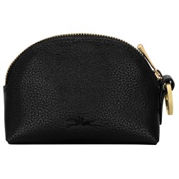 LONGCHAMP LE FOULONNÉ PORTE MONNAIE NOIR