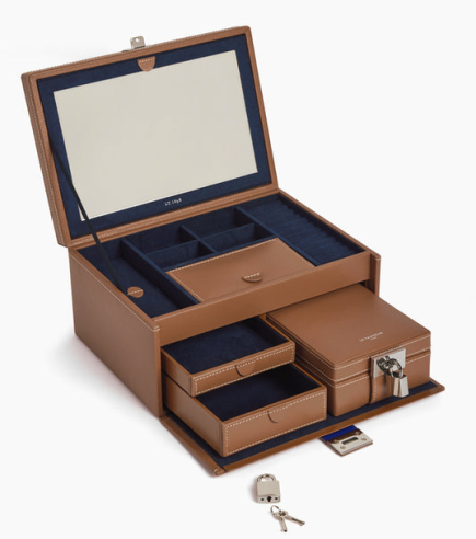 COFFRET BIJOUX GM NATUREL LE TANNEUR