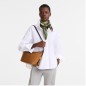 LONGCHAMP LE SLOUCHY CUIR SAC BANDOULIÈRE S CAJOU