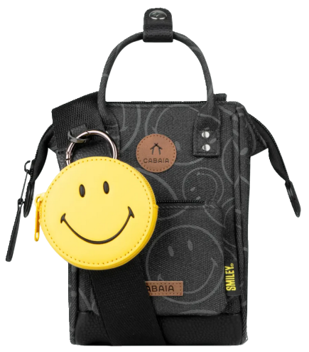 NANO BAG SAC À BANDOULIÈRE AARHUS CABAÏA x SMILEY