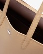 SAC CABAS ZIPPÉ ANNA VIENNOIS PUCE LACOSTE