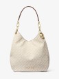 SAC PORTÉ ÉPAULE LILLIE VANILLE/NOISETTE MK SAC PORTÉ ÉPAULE LILLIE VANILLE/NOISETTE MK