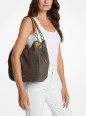 SAC PORTÉ ÉPAULE LILLIE BRONZE/NOISETTE MK