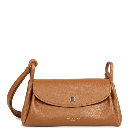 SAC TROTTEUR ACCORDÉON DOUBLE CAMEL IN ORANGE LANCASTER