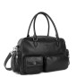 SAC À MAIN BOWLING CARAMELLA NOIR LANCASTER SAC À MAIN BOWLING CARAMELLA NOIR LANCASTER