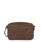 SAC TROTTEUR ZIPPÉ JUNGLE CAMEL LÉOPARD LANCASTER