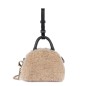 NANO SAC À MAIN  MOUMOUTE BEIGE NOIR LANCASTER