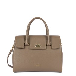 GRAND SAC PORTÉ MAIN FOULONNÉ MILANO SABLE FONCÉ LANCASTER