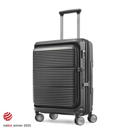 VALISE 4 ROUES CABINE EXTENSIBLE 55CM PARALUX NOIR SAMSONITE