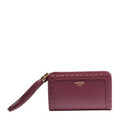 PORTEFEUILLE COMPACT PREMIER FLIRT LANCEL CASSIS
