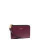 PORTE CARTES ZIPPÉ ORIGAMI DE LANCEL CASSIS PORTE CARTES ZIPPÉ ORIGAMI DE LANCEL CASSIS