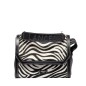 SAC À RABAT M NINON DE LANCEL ZEBRA MANIA NOIR/BLANC SAC À RABAT M NINON DE LANCEL ZEBRA MANIA NOIR/BLANC