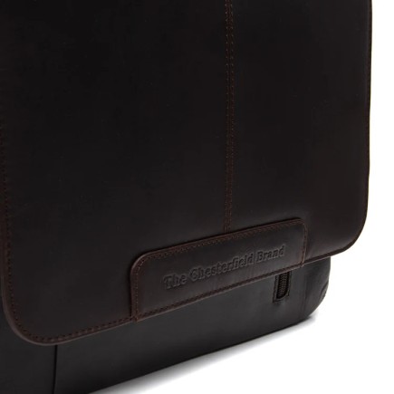 SAC BANDOULIÈRE EN CUIR MARRON RAPHAEL THE CHESTERFIELD BRAND