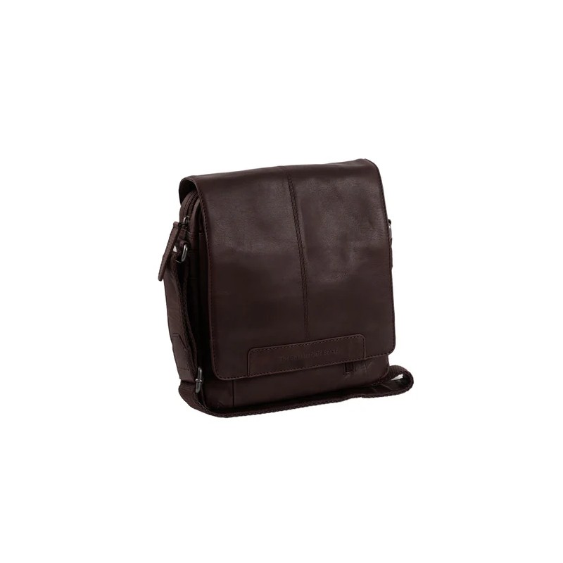 SAC BANDOULIÈRE EN CUIR MARRON RAPHAEL THE CHESTERFIELD BRAND