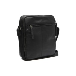 SAC BANDOULIÈRE EN CUIR NOIR ALVA THE CHESTERFIELD BRAND