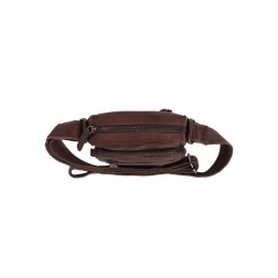 SAC BANDOULIÈRE EN CUIR MARRON BREMEN THE CHESTERFIELD BRAND