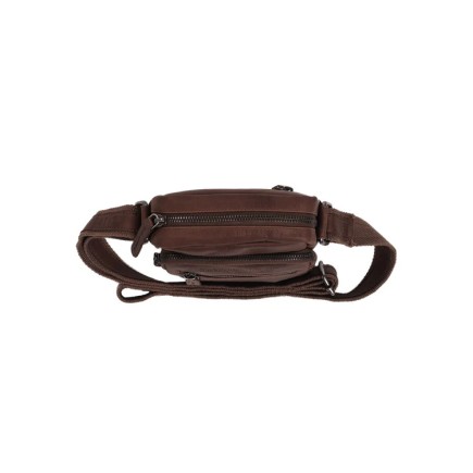 SAC BANDOULIÈRE EN CUIR MARRON BREMEN THE CHESTERFIELD BRAND