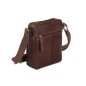 SAC BANDOULIÈRE EN CUIR MARRON BIRMINGHAM THE CHESTERFIELD BRAND
