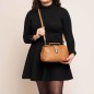 SAC BANDOULIÈRE EN CUIR COGNAC RACHAEL THE CHESTERFIELD BRAND SAC BANDOULIÈRE EN CUIR COGNAC RACHAEL THE CHESTERFIELD BRAND