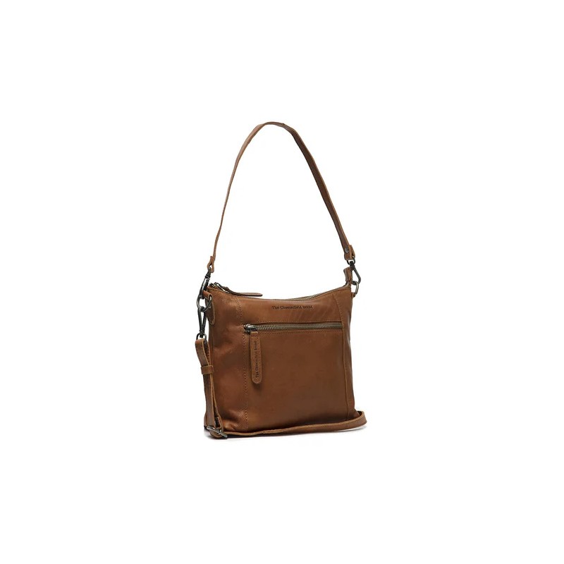 SAC BANDOULIÈRE EN CUIR COGNAC FARO THE CHESTERFIELD BRAND SAC BANDOULIÈRE EN CUIR COGNAC FARO THE CHESTERFIELD BRAND