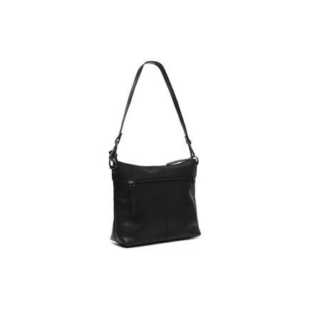 SAC BANDOULIÈRE EN CUIR NOIR FARO THE CHESTERFIELD BRAND