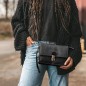 SAC BANDOULIÈRE EN CUIR NOIR LUCCA THE CHESTERFIELD BRAND SAC BANDOULIÈRE EN CUIR NOIR LUCCA THE CHESTERFIELD BRAND