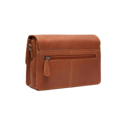 SAC BANDOULIÈRE EN CUIR COGNAC LUCCA THE CHESTERFIELD BRAND