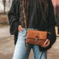 SAC BANDOULIÈRE EN CUIR COGNAC LUCCA THE CHESTERFIELD BRAND SAC BANDOULIÈRE EN CUIR COGNAC LUCCA THE CHESTERFIELD BRAND