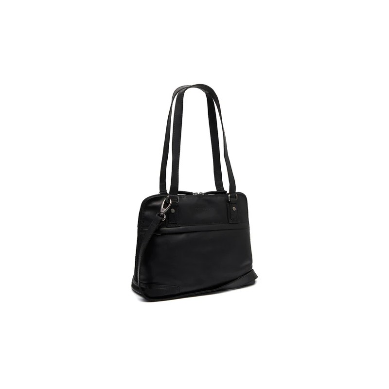 SAC BANDOULIÈRE EN CUIR NOIR BELGRADO THE CHESTERFIELD BRAND