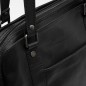 SAC BANDOULIÈRE EN CUIR NOIR PORLEZZA THE CHESTERFIELD BRAND
