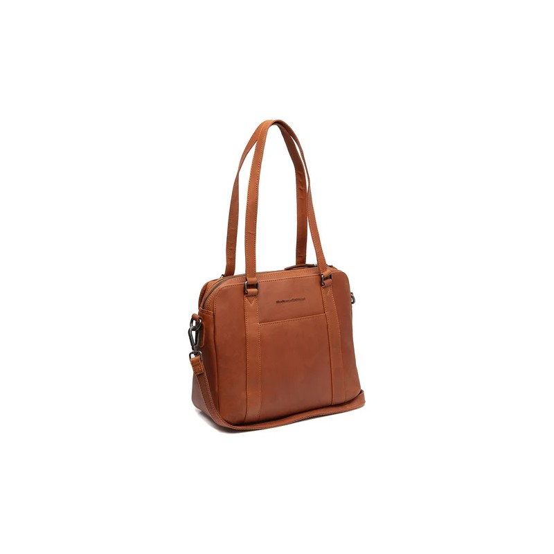 SAC BANDOULIÈRE EN CUIR COGNAC PORLEZZA THE CHESTERFIELD BRAND SAC BANDOULIÈRE EN CUIR COGNAC PORLEZZA THE CHESTERFIELD BRAND