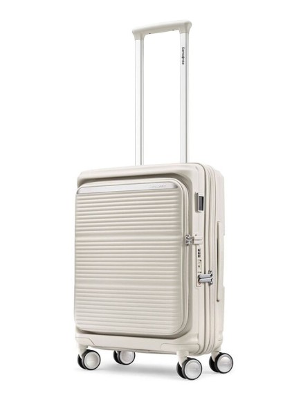 VALISE 4 ROUES CABINE EXTENSIBLE 55CM PARALUX STONE GREY SAMSONITE