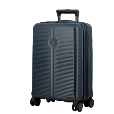 VALISE VERTICALE A ROULETTES CABINE HENDAYE 55 cm MARINE JUMP