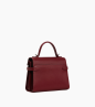 SAC À MAIN DOUBLE RABAT ÉMILIE ROUGE RÉVOLUTION LE TANNEUR SAC À MAIN DOUBLE RABAT ÉMILIE ROUGE RÉVOLUTION LE TANNEUR