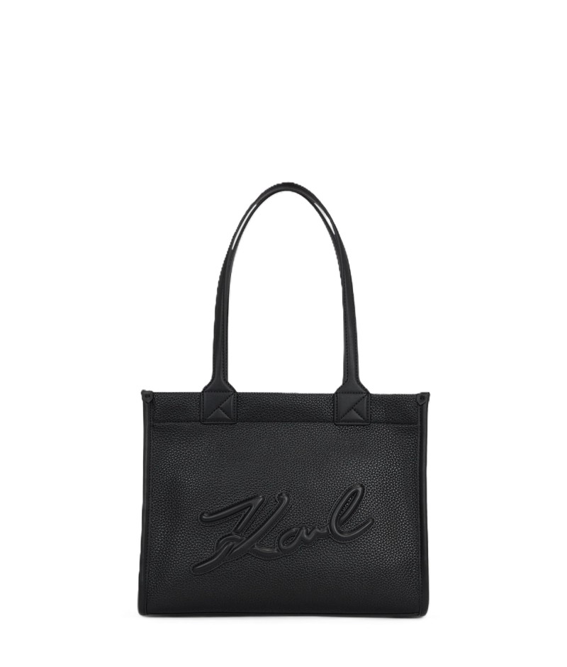 CABAS DE TAILLE MOYENNE K/SKUARE NOIR KL CABAS DE TAILLE MOYENNE K/SKUARE NOIR KL