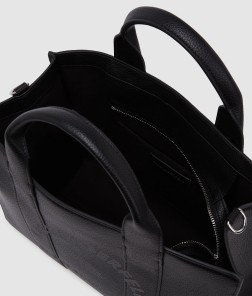 CABAS DE TAILLE MOYENNE RUE SAINT GUILLAUME NOIR KL